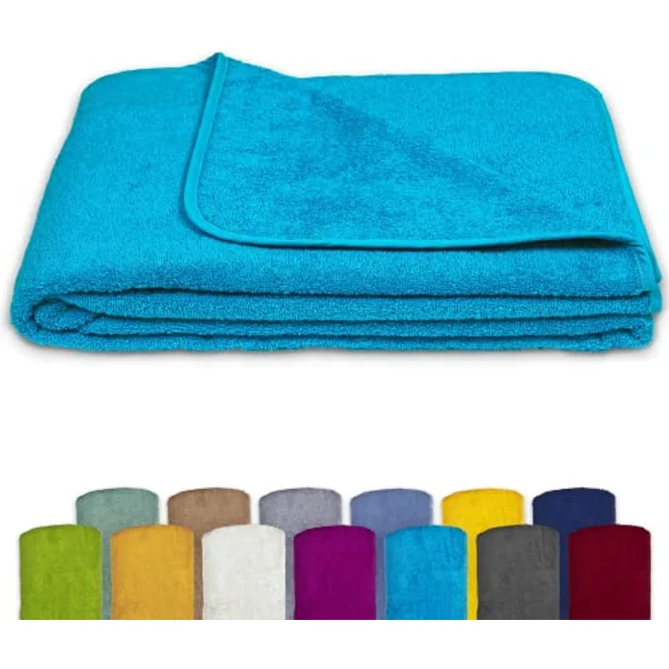 Wohndecke Frotteedecke, KiGATEX, 100% Baumwolle, 150 x 200 cm – Bild 2