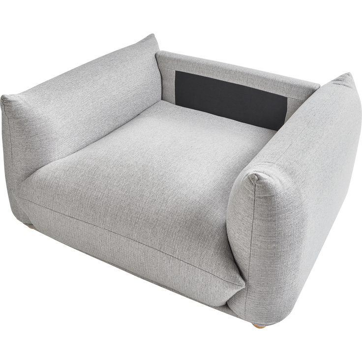 Sessel LUVOS Stoff Hellgrau – Bild 7