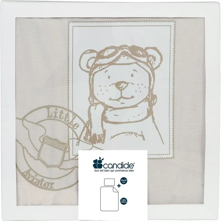 Candide Bettset 2tlg Little Aviator