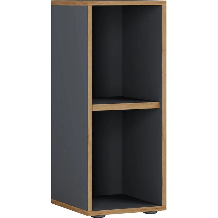 VCM Büroregal & Bücherregal Salia 920707 Anthrazit H. 74 x B. 30 x T. 33 cm – Bild 1