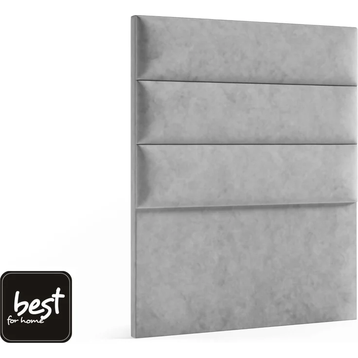Best for Home Boxspringbett K4 SINGLE mit Bettkasten (Grau 100x200) – Bild 8