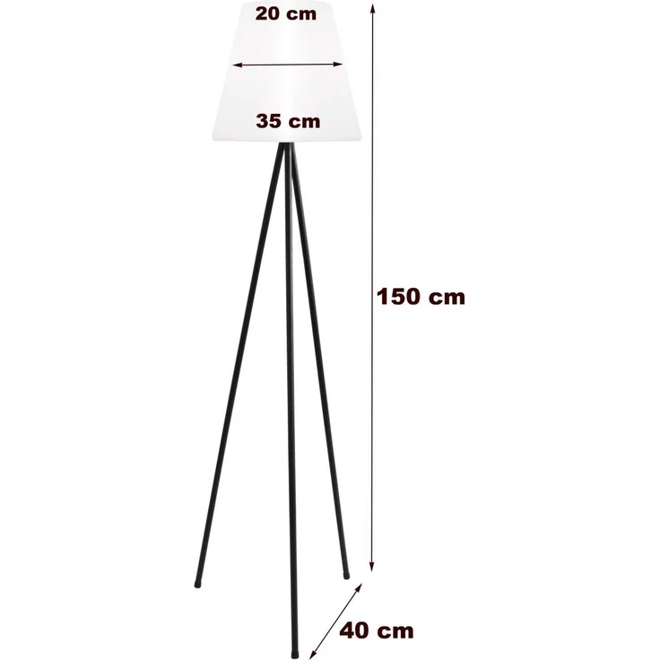 Kynast Led Solar Standleuchte Dreibein 35 x 150 cm Kaltweiß Garten Leuchte – Bild 6