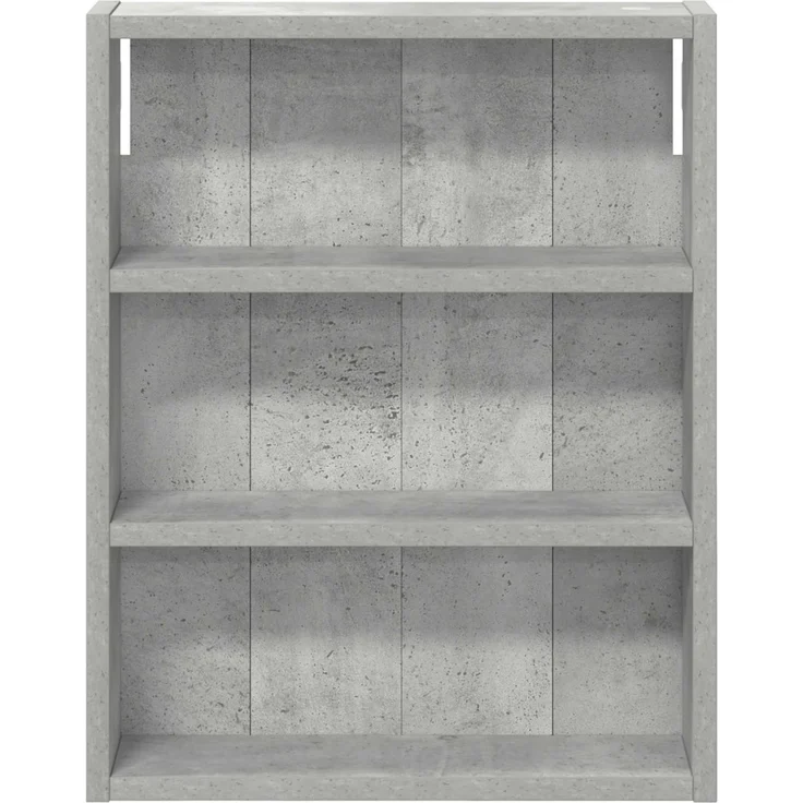vidaXL Badezimmer-Wandschrank Betongrau 40 x 10 x 50 cm Holzwerkstoff 889346 – Bild 4