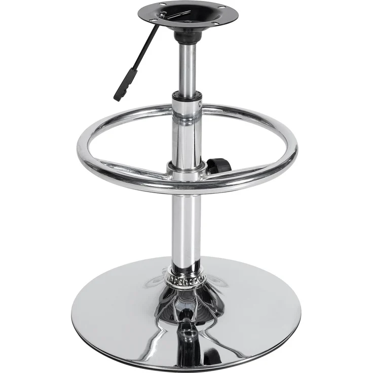 CLP Ersatz-Gestell für Barhocker mit runder Fußstütze,chrom – Bild 4