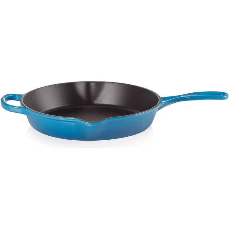 Le Creuset Signature Gusseisen Brat- / Servier-Pfanne hoch 26 cm marseille – Bild 4