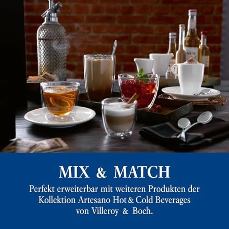 Villeroy & Boch Artesano H&C Latte-Macchiato-Gläser 250 ml 2er Set – Bild 7