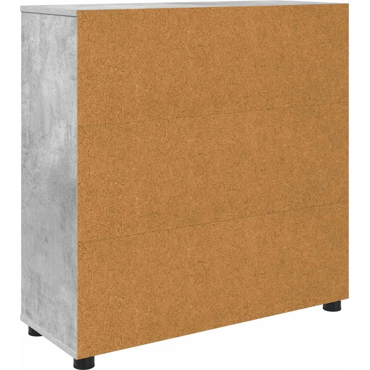 vidaXL Aufbewahrungsschrank 80 x 31 x 81 cm Holzwerkstoff Betongrau 888850 – Bild 10