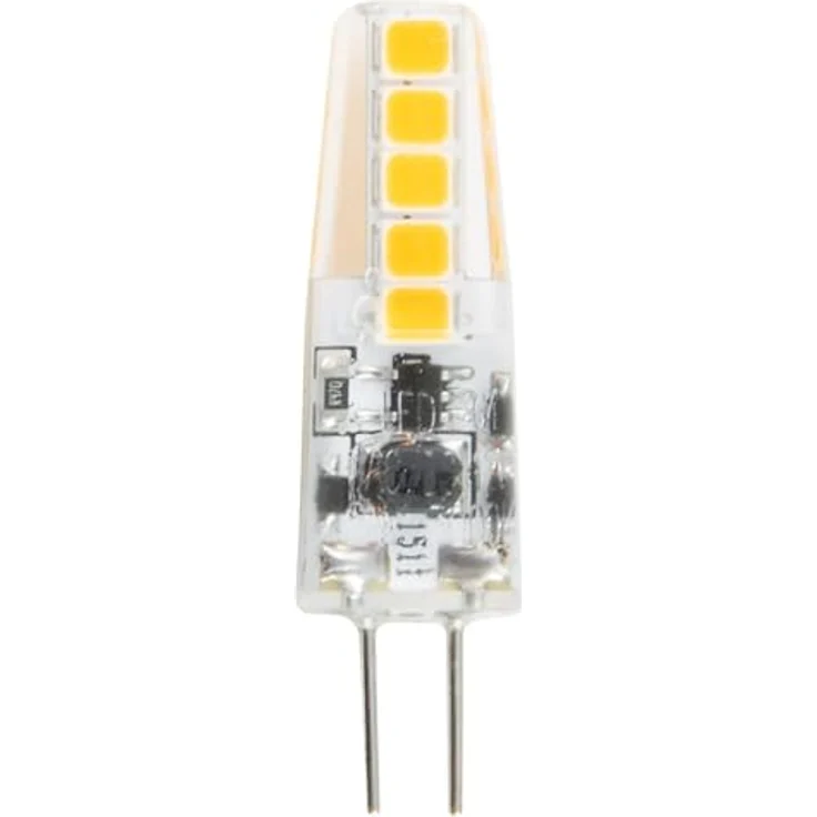 Heitronic G4 LED Leuchtmittel 2W Warmweiß, 3000 Kelvin, Stiftsockel, 12V AC – Bild 1