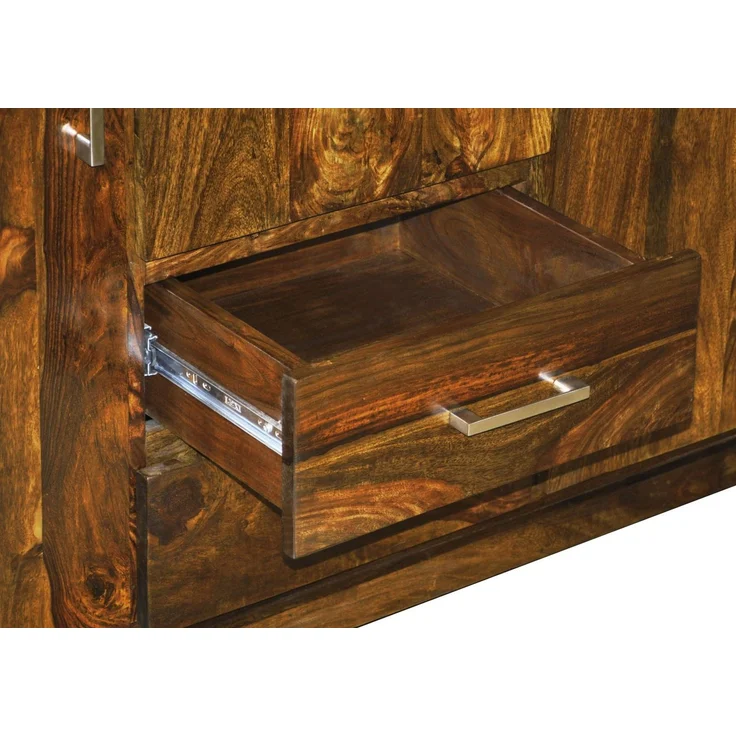 Highboard Sheesham 140x42x120 life honey lackiert METRO LIFE #124 – Bild 4