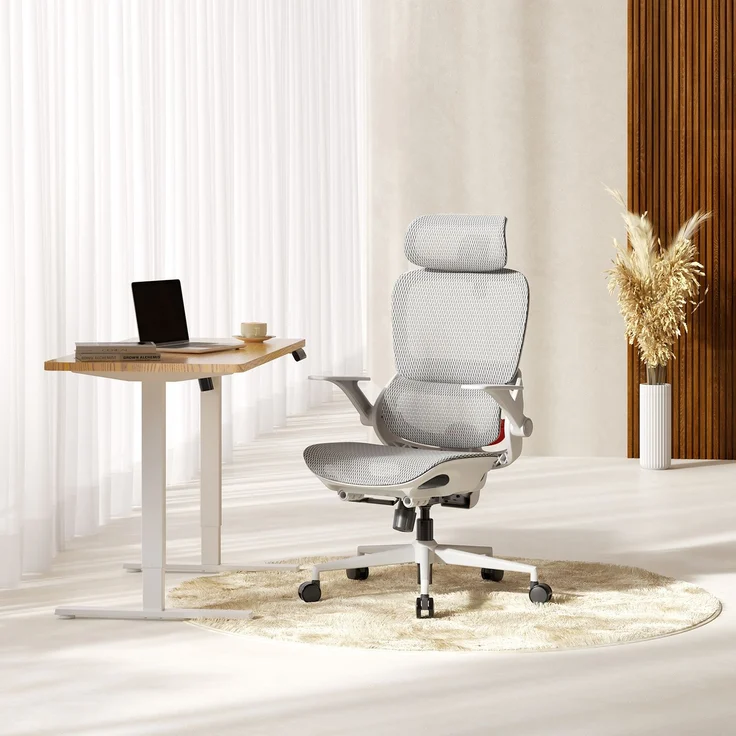 Sihoo Ergonomischer Stuhl B100, 131 x 73 cm, in Weiß – Bild 1