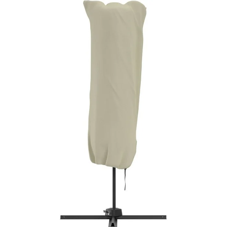 KONIFERA Ampelschirm »Elba« Twin in anthrazit oder creme erhältlich, LxB: 263x455 cm, BxLxH: 455x263x237 cm, um 360° drehbar – Bild 2