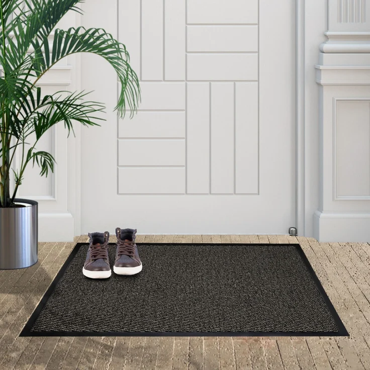 Furni24 Fußmatte - Beige-Schwarz, 60 x 90 cm – Bild 5