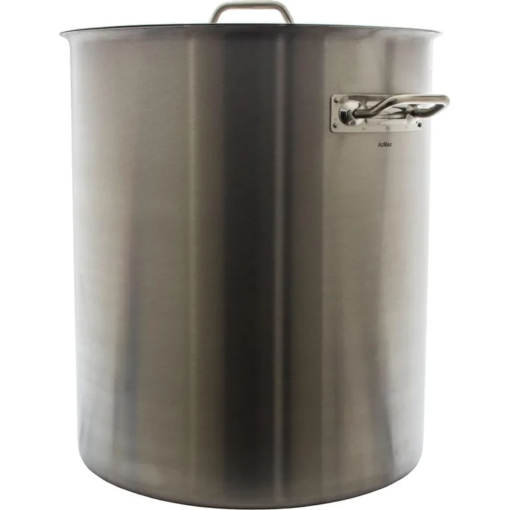 Kochtopf XXXL aus Edelstahl mit Deckel 115 Liter Gastro- Topf