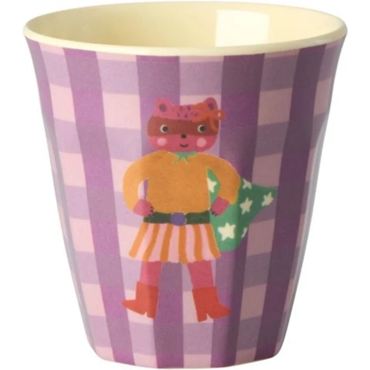 rice Kinderbecher Rice Melamin 6er-SET Becher Klein - Super Hero Rot 160ml, 1-tlg, Melamin – Bild 4