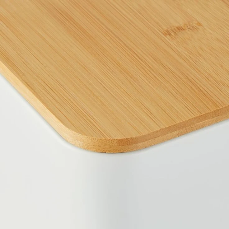 Bad Mülleimer 5 l mit Bambusdeckel – Bild 6