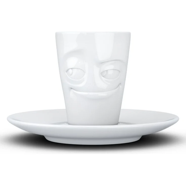 FiftyEight Products Espresso-Mug "Verschmitzt" – Bild 1