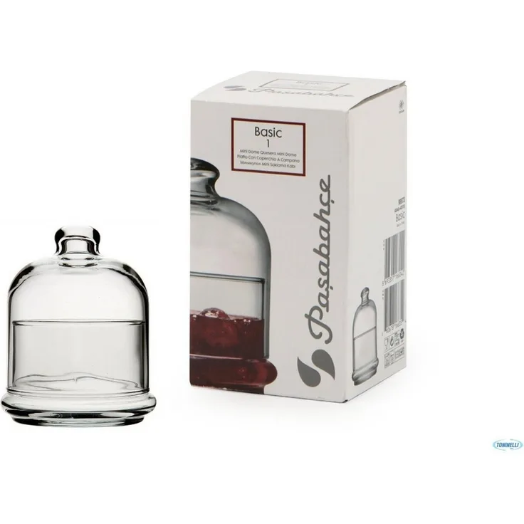 Pasabahce Bonboniere Mini Glas mit Sockel 16 x 9, Kristall Transparent