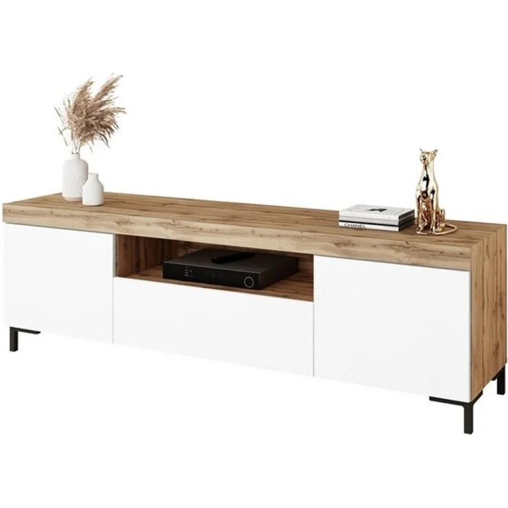 Lookway TV-Schrank YOSHI mit Beinen und Schublade im Industrial Design Breite: 170 cm – Bild 4