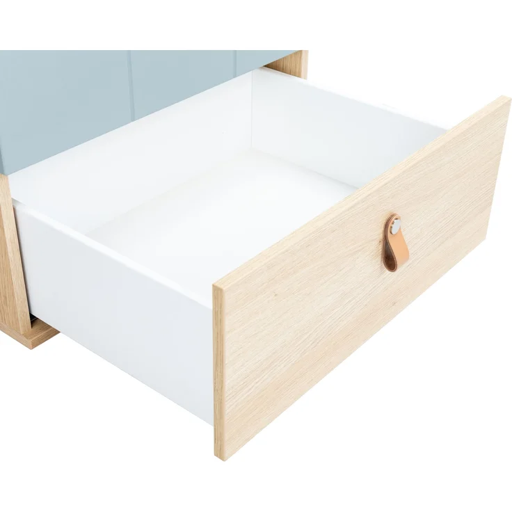 6-teiliges Babymöbel-Megaset »Roofy« mit 1-trg. Kleiderschrank, Salbei / Nagano Oak, Arthur Berndt – Bild 5