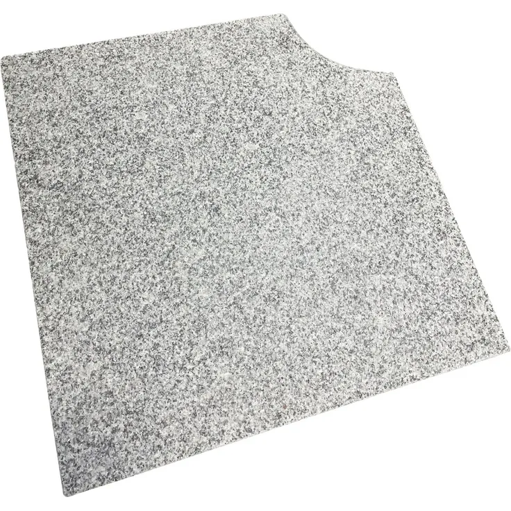 KWAD Beckenrandstein Cristal Grey (Set), Granitumrandung für verschiedene Poolgrößen