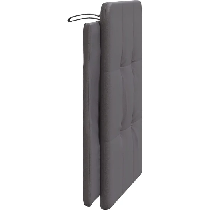 vidaXL Kopfteil-Kissen Grau 80 cm Kunstleder 374832 – Bild 5