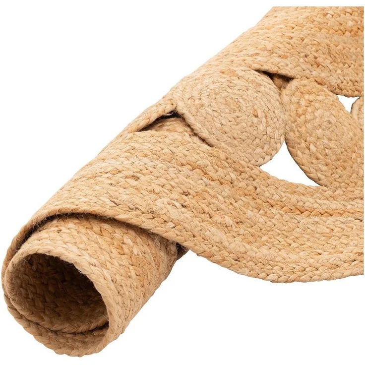 Pergamon Sisalteppich Naturfaser Teppich Jute Salsa Trend Rund, Rund, Höhe: 8 mm – Bild 3
