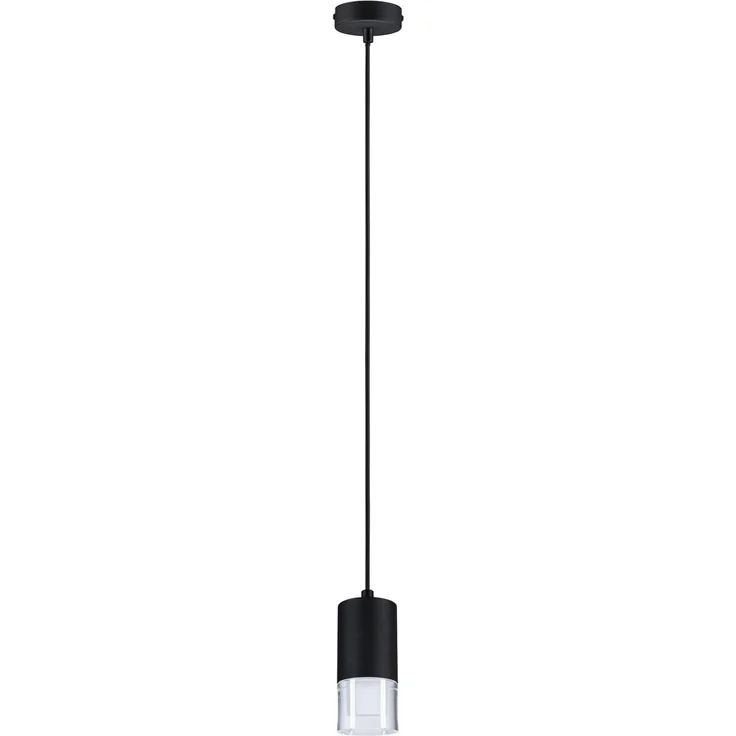Paulmann 79997 LED Pendelleuchte Kame Schwarz 3-Step Dim IP44 – Bild 1