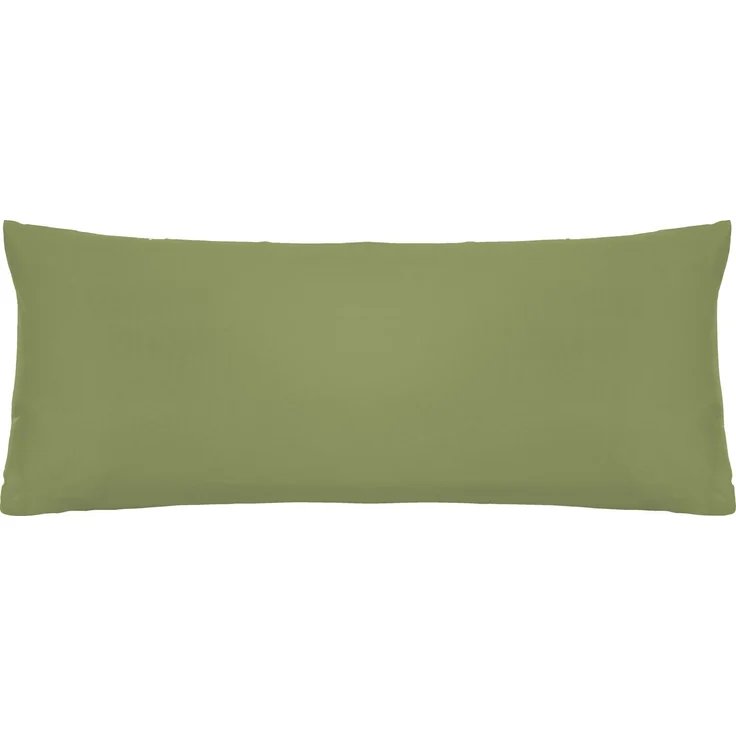 biberna Feinjersey-Kissenbezug, 2-teilig, fichte, 40x80 cm – Bild 1