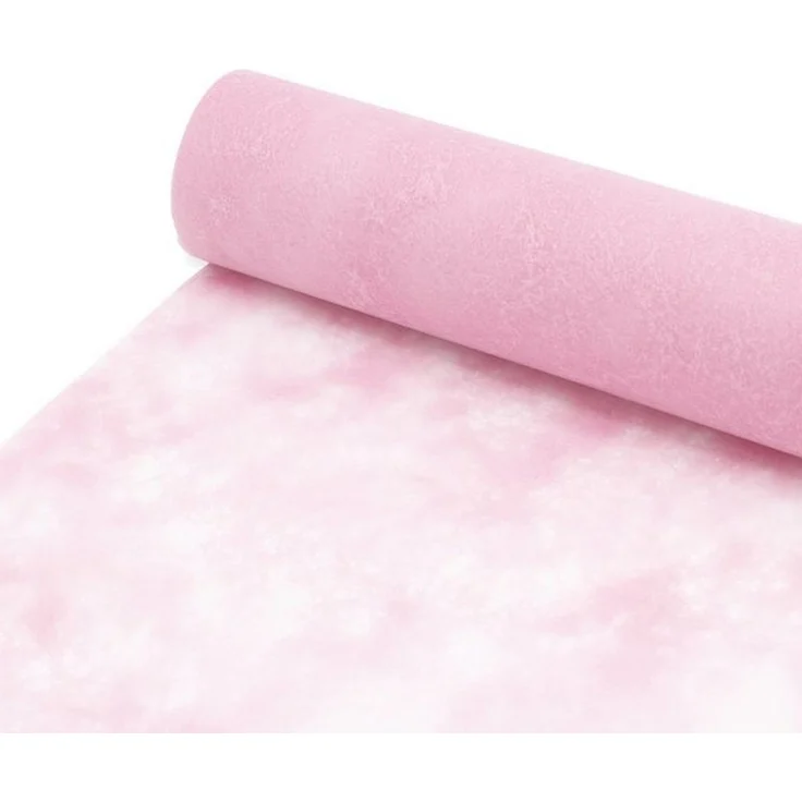 Deko AS Tischläufer Sizocloud® Tischläufer zartrosa 20cm Rolle 25 Meter 57-200-25-033 (1-tlg, 1 Rolle Tischläufer), Strapazierfähig – Bild 1