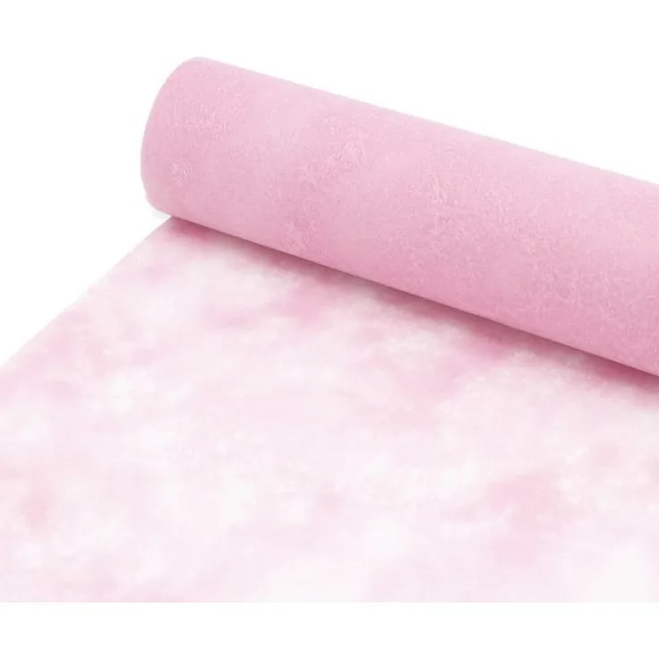 Deko AS Tischläufer Sizocloud® Tischläufer zartrosa 20cm Rolle 25 Meter 57-200-25-033 (1-tlg, 1 Rolle Tischläufer), Strapazierfähig