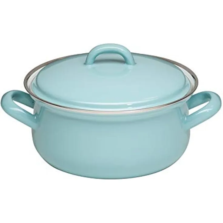 Riess Kasserolle mit Deckel 16cm,1L Nature Green Light