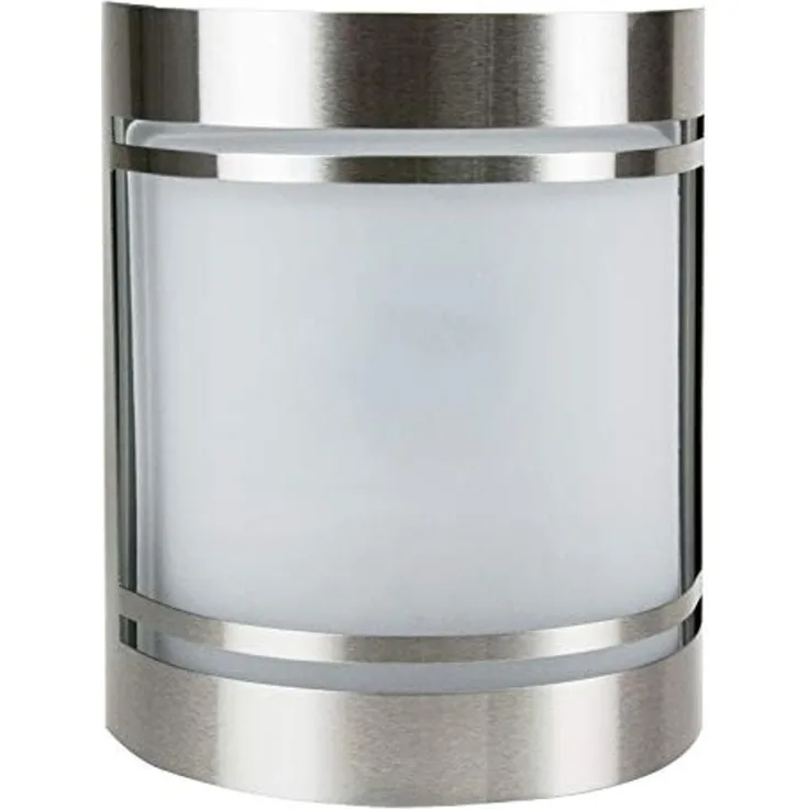 Grafner® Edelstahl Wandlampe 153SQE27 Wandleuchte WL10195