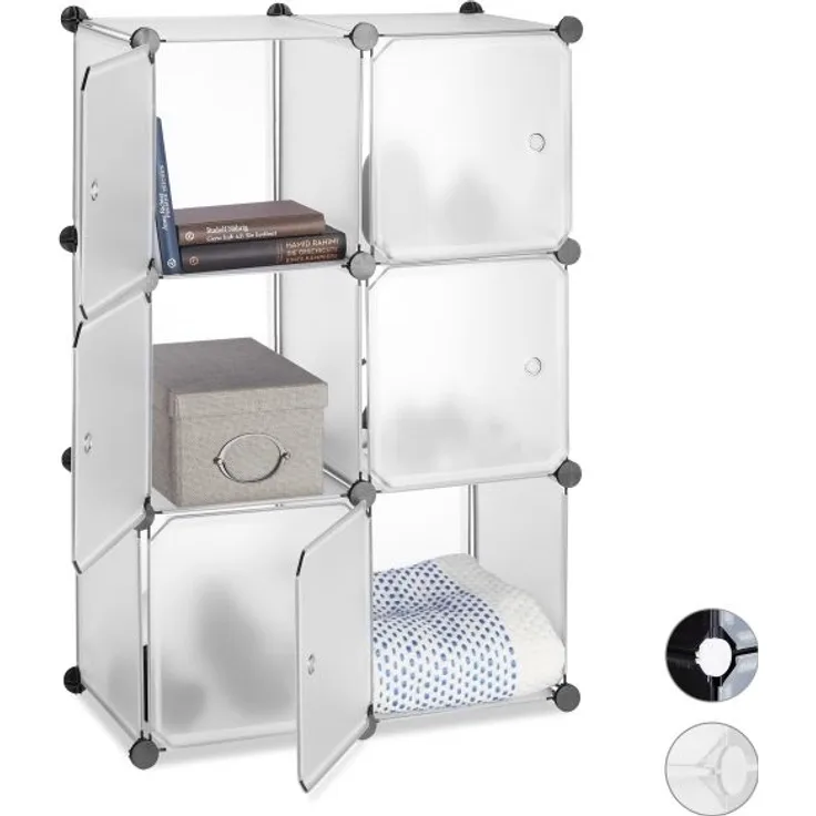 Regalsystem mit 6 Türen