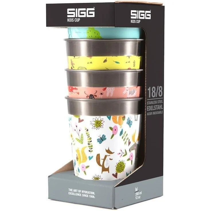 SIGG Kindertrinkbecher "Wildlife" 4er Set – Bild 2