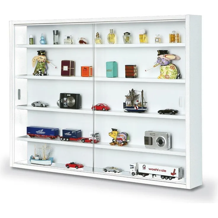 Sammlervitrine Setzkasten COMPILATI Weiß