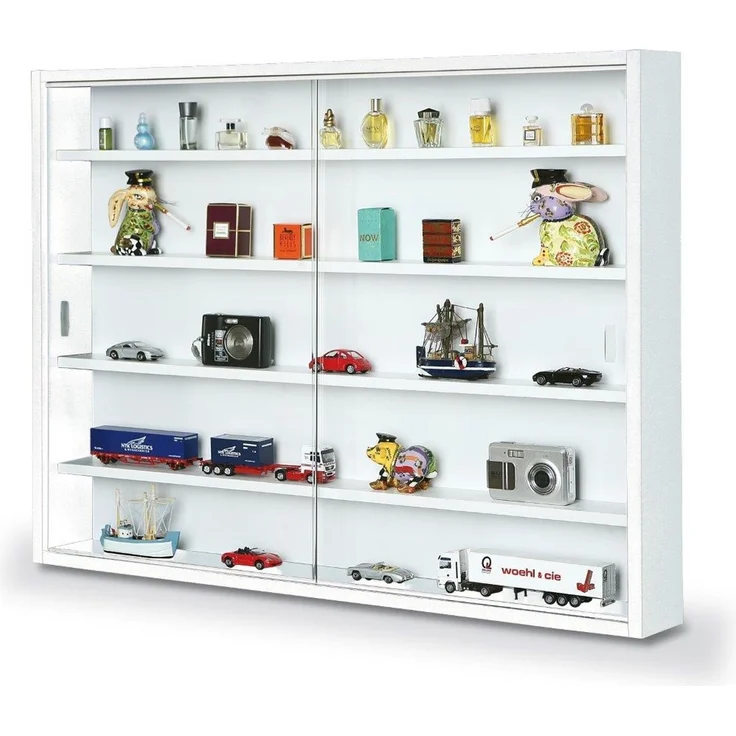 Sammlervitrine Setzkasten COMPILATI Weiß – Bild 1
