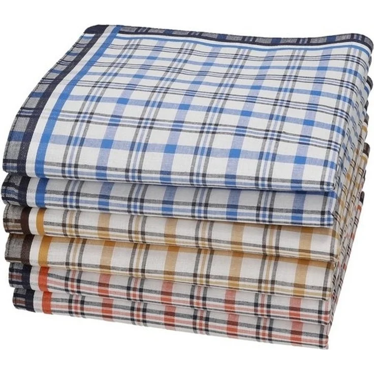 Betz Taschentuch Herren Stoff Taschentücher Set Leo 1 Dessin 6 Größe 40x40 cm, (6-St) – Bild 4