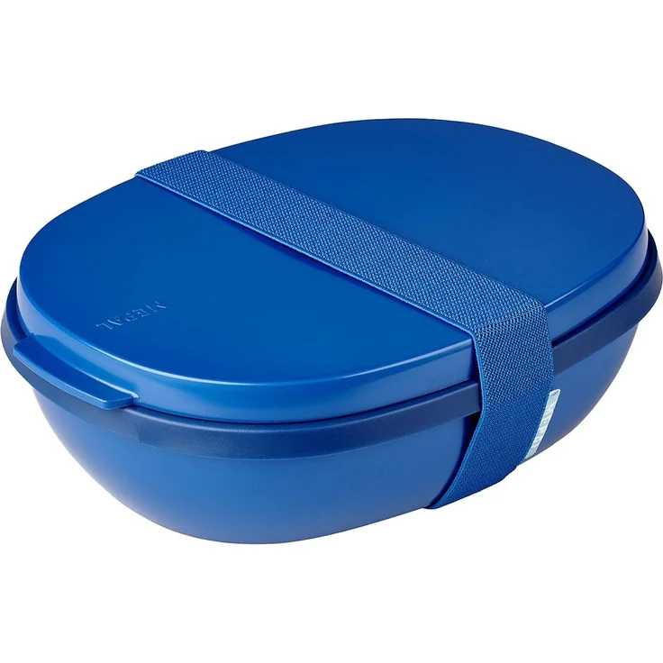 Mepal ELLIPSE Lunchbox Duo mit Besteck Vivid Blue – Bild 2
