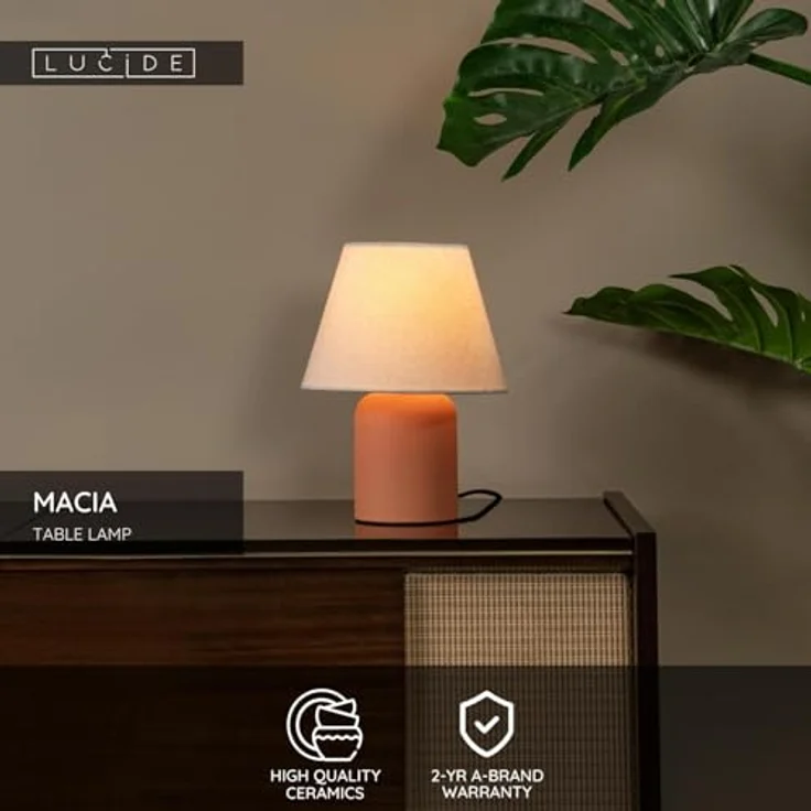 LUCIDE MACIA - Tischlampe - 1xE14 - Terrakotta – Bild 3
