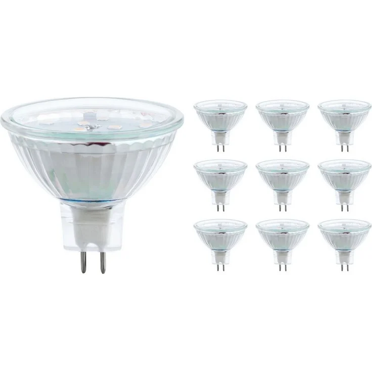 SEBSON LED-Leuchtmittel LED Lampe GU5.3 / MR16 warmweiß 3.5W 12V Leuchtmittel - 10er Pack, 10 St. – Bild 5
