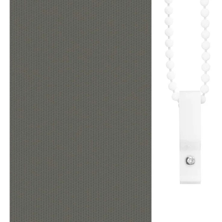 vidaXL Verdunkelungsrollo Grau 80x175 cm Stoffbreite 75,7 cm Polyester 4011150 – Bild 9