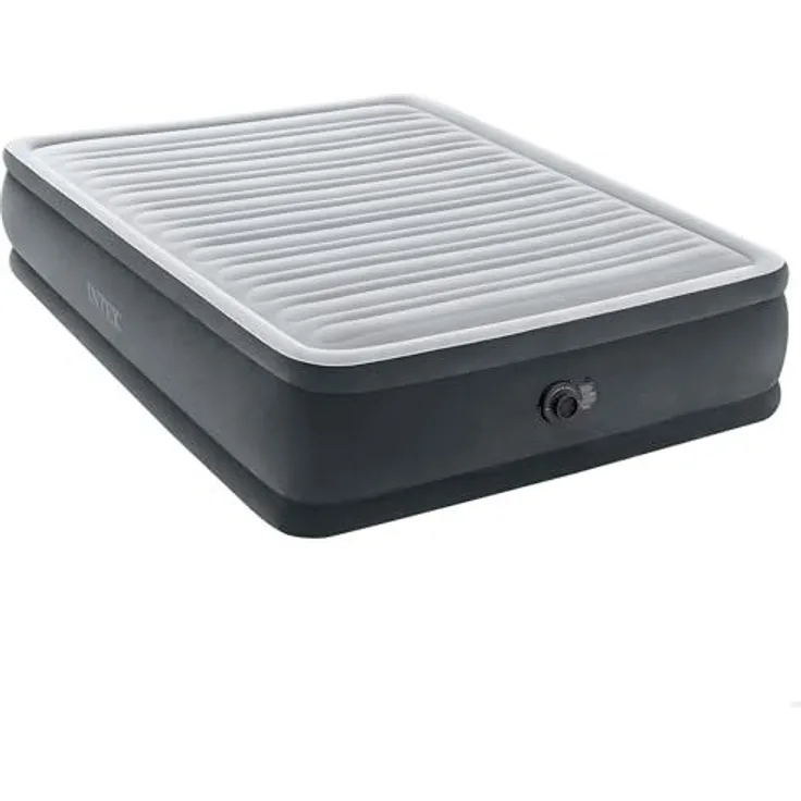 Intex 'Comfort-Plush-Elevated' Luftbett, Fiber-Tech grau