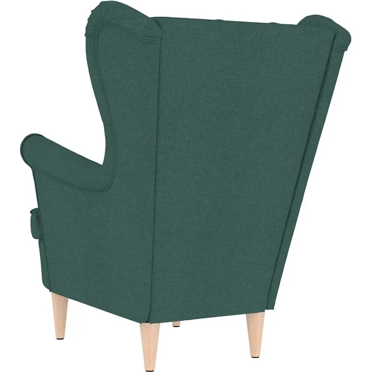 vidaXL Sessel Dunkelgrün 74x84x100 cm Stoff 4016900 – Bild 5