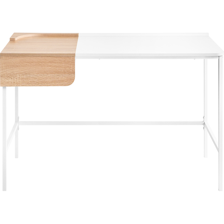 Schreibtisch OCATE Weiß 120 cm 60 cm – Bild 5