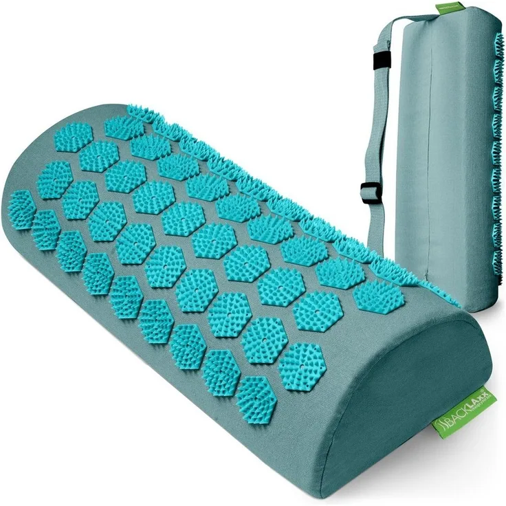 BACKLAxx® Nackenrolle Akupressur, Akupressur Kissen Nacken, Akupressur Kissen 40 x 18 x 11 cm, Insgesamt 2.592 Spitzen