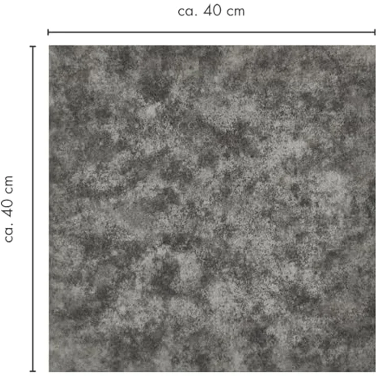 Andiamo Teppichfliese Colmar Nadelfilz, quadratisch, Höhe: 4 mm, 40x40 cm, selbstklebend, robust & strapazierfähig, 25 Stück (4 qm) – Bild 6