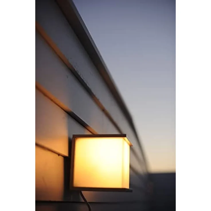 LED-Außenwandleuchte, BOX CUBE, 1 x E27/15W – Bild 3
