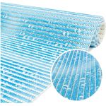 ANRO Schaum-Badematte Antirutschmatte Weichschaummatte Badezimmer Premium, Höhe 5 mm, strapazierfähig, Drainage Effekt, Rillen, wasserdurchlässig, rutschhemmend, pflegeleicht, Weich, fußbodenheizungsgeeignet, schnell trocknend, Rutschhemmend, mit Drain...