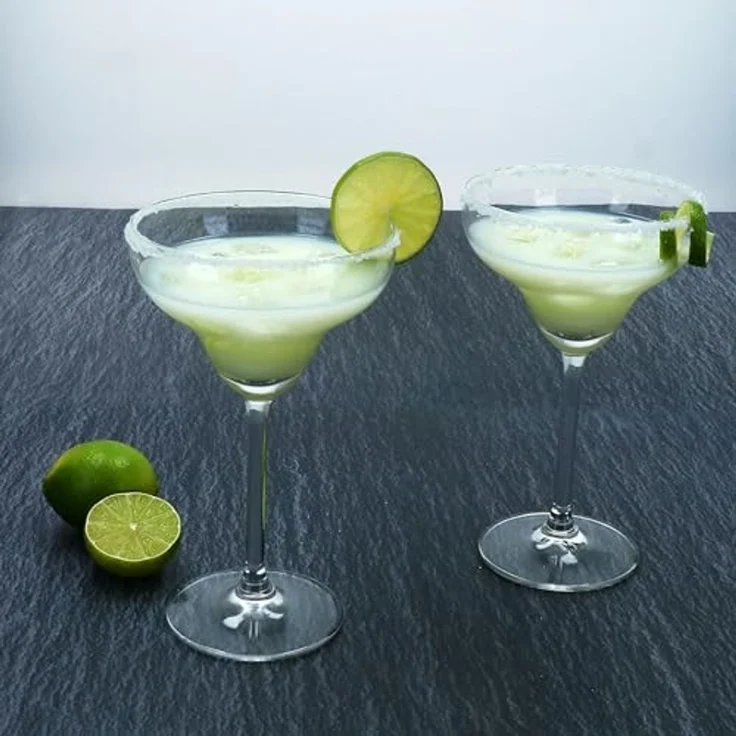 MamboCat Cocktailglas 6x Margarita Gläser mit Fuß Drinks Cocktail-Glas Feier Partys, Glas – Bild 5