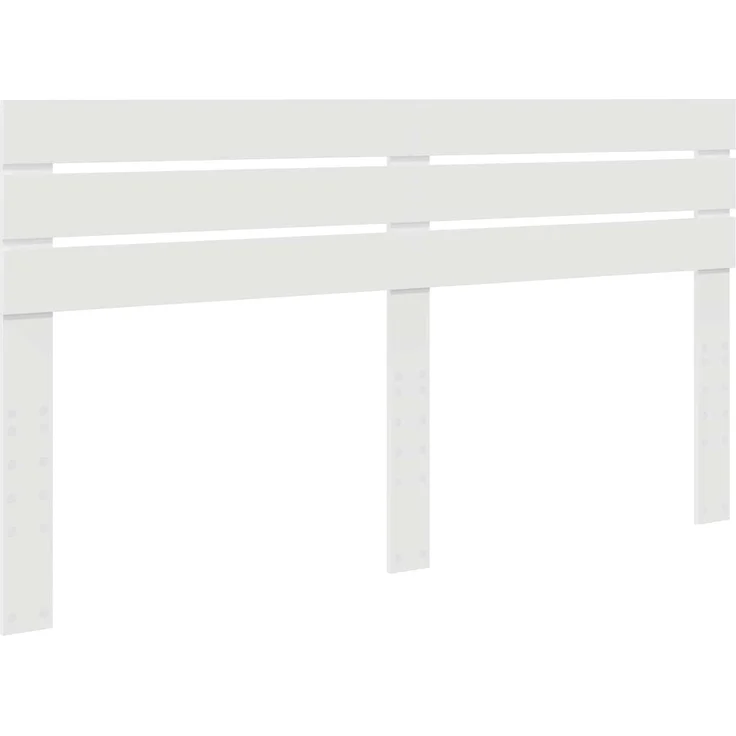vidaXL Bettrahmen mit Schubladen Weiß 200x200 cm Ingenieurs Holz 3411479 – Bild 6